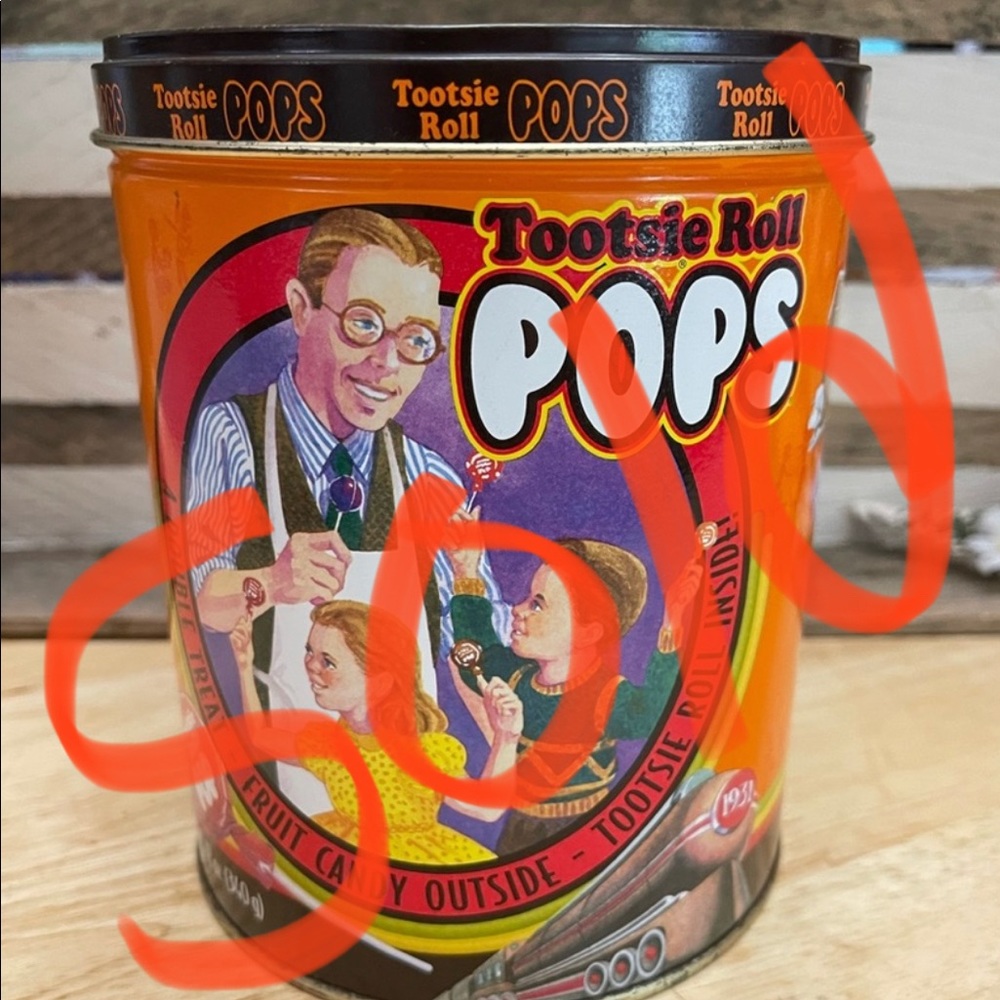 Tootsi Roll Limited Edition Tin 1931-1997